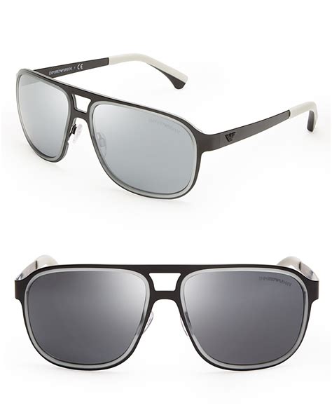 emporio armani aviator sunglasses